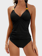 Elegantiškas Dviejų Dalių Tankini Rinkinys