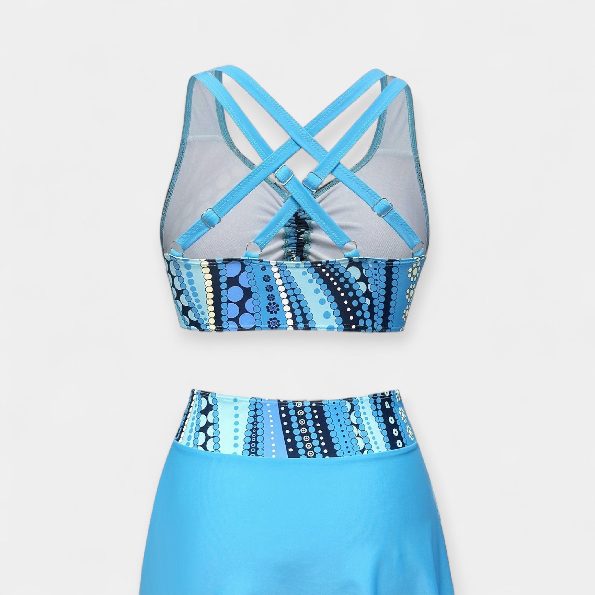 Paplūdimio bikini sijonas